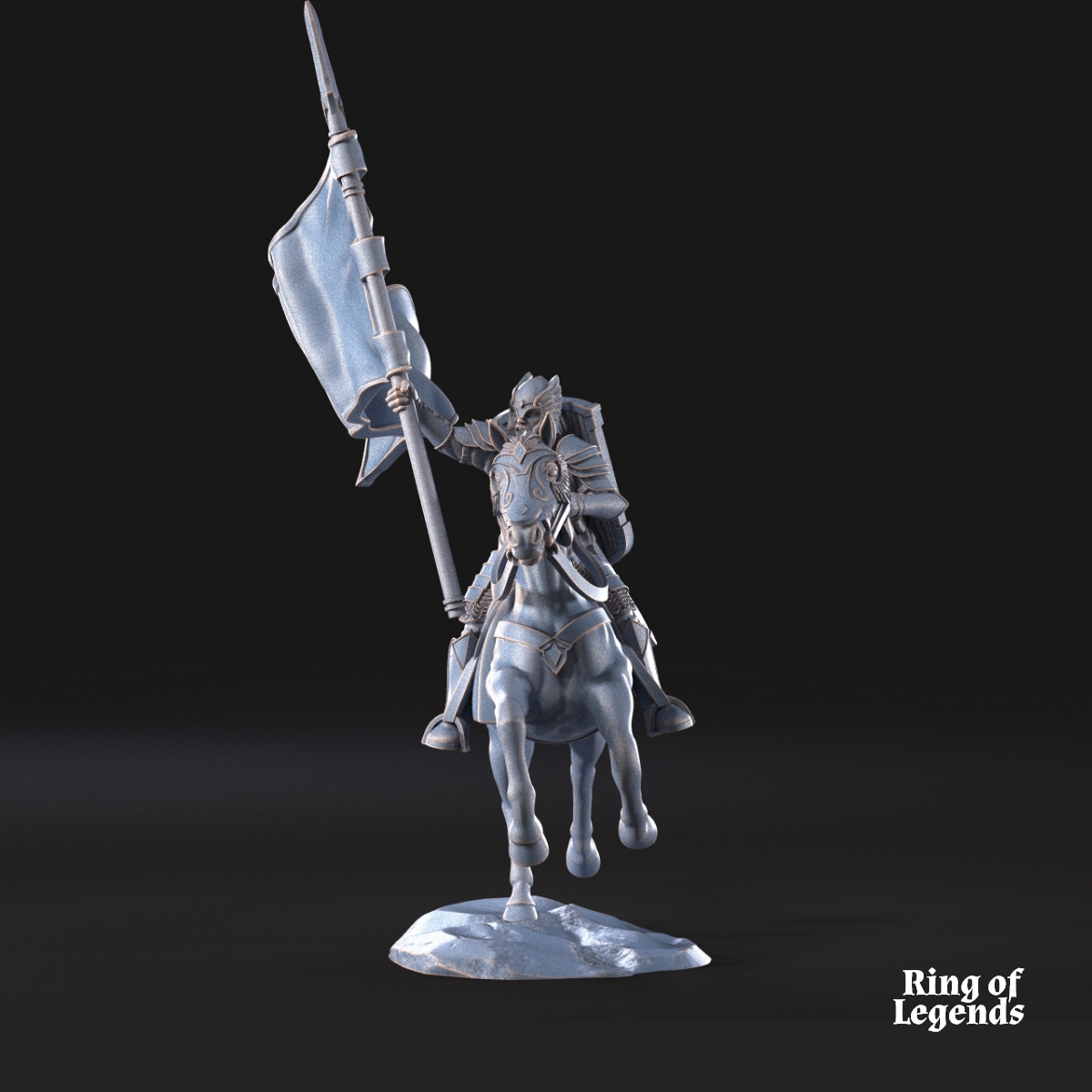 Grey Castle banner Mounted | Grey Castle | Ring of Legends